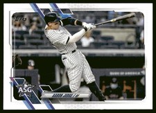 2021 Topps Update #ASG-28 Aaron Judge 2021 All-Stars Yankees MLB Baseball Card