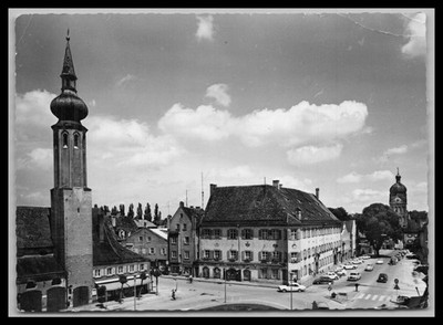 Postcard Erding/Upper Bavaria