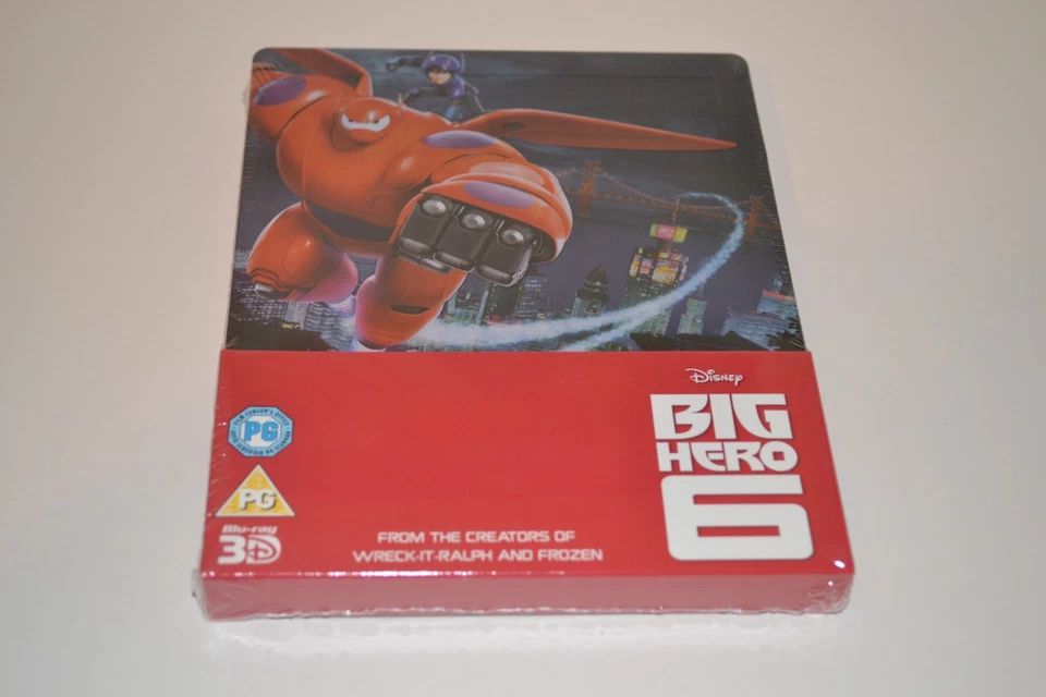 Big Hero 6 Blu ray 3D Steelbook New and Sealed - Image 4 of 4
