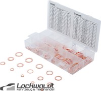 Bgs Dichtring Sortiment Kupfer O-Ring 150-Tlg.