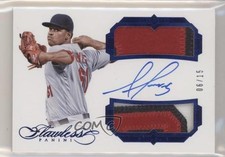 2017 Panini Flawless Rookie Sapphire /15 Alex Reyes #DRPA-AR Dual Patch Auto 0b2