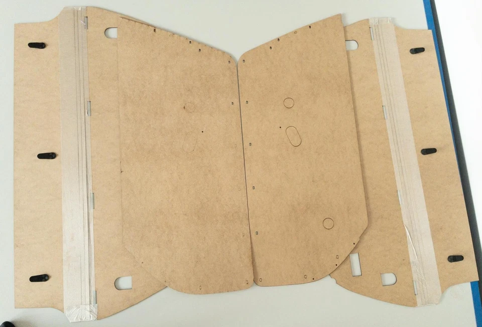 PORSCHE 911/912 Door cards and Rear parcel shelf (1965-1969) New Foto 2 de 4