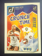 2025 Panini Donruss WNBA Crunch Time Insert Angel Reese Chicago Sky #7