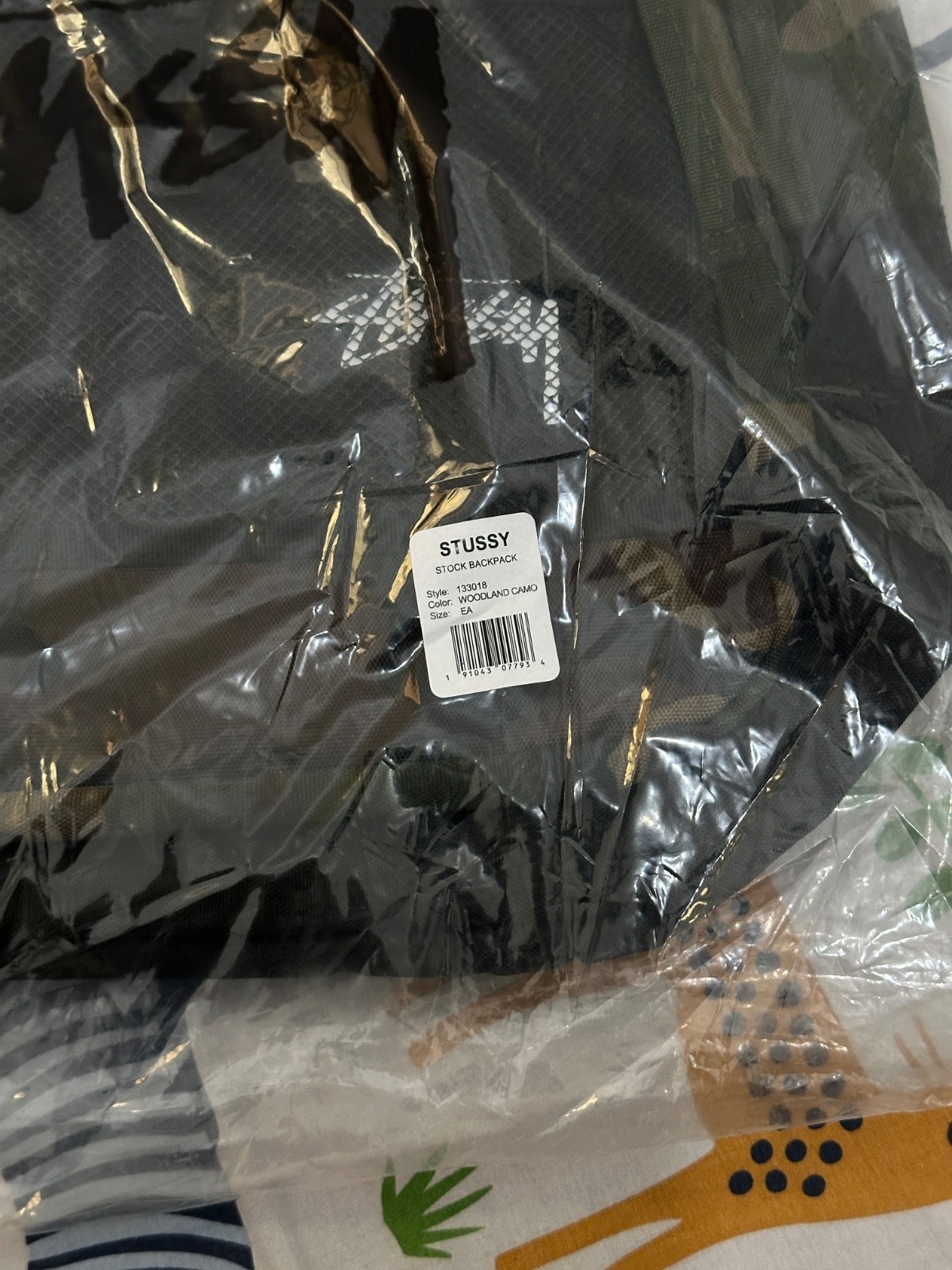 Stussy Stock backpack - Woodland Camo (Medium backpack with laptop storage) image 8