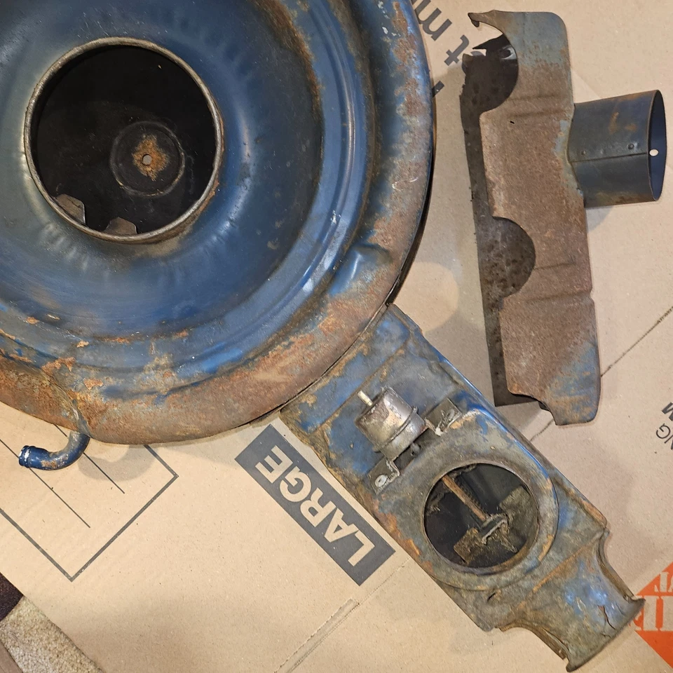 1969 Lincoln Continental Mark LLL 460 воздухоочиститель в сборе с теплозащитным экраном OEM 69 - Изображение 4 из 4