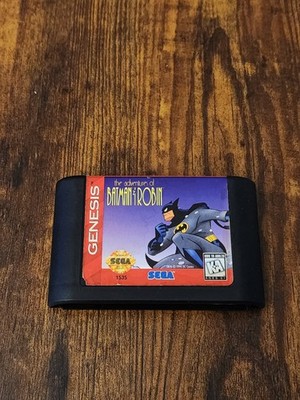 The Adventures of Batman & Robin  Sega Genesis Authentic Cartridge 