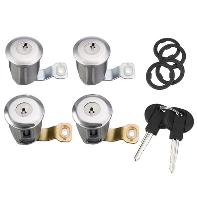 Car Door Lock BarrelSet with 2 Keys Barrels Lock Door Lock Set used for 9170G3