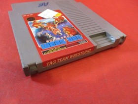 Tag Team Wrestling (Nintendo NES) game WORKS!