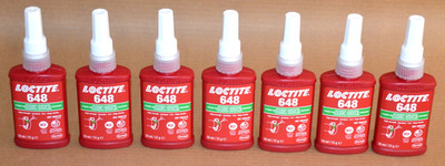 Loctite 648 Buchsen-Lagerkleber 7 Stück 50ml 1804416 ABGELAUFEN EXP 08/24&02/25