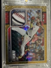 2026 Topps Jose Ramirez Gold Foil Cleveland Guardians #284 1/1 Crazy Patch