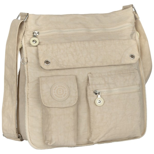 Bag Street Damentasche UmhäNgetasche Handtasche Schultertasche 2221 Beige-image