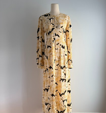 Vero Moda AWARE Floral Maxi Dress M Long Sleeve Ecovero Viscose NWT Boho