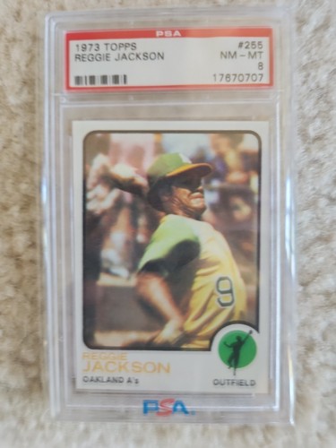 1973 Topps Reggie Jackson #255 card