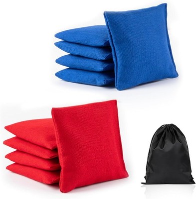 10 Stück Cornhole Säckchen 10X10cm,Bean Bag Wurfspiel Set für Kinder,Fun Sports 