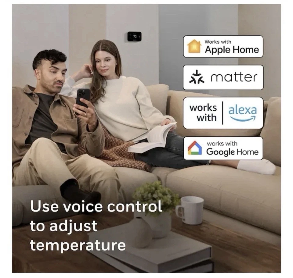Termostato Inteligente Honeywell X8S Modelo X8VMC8B Negro NUEVO Foto 2 de 4