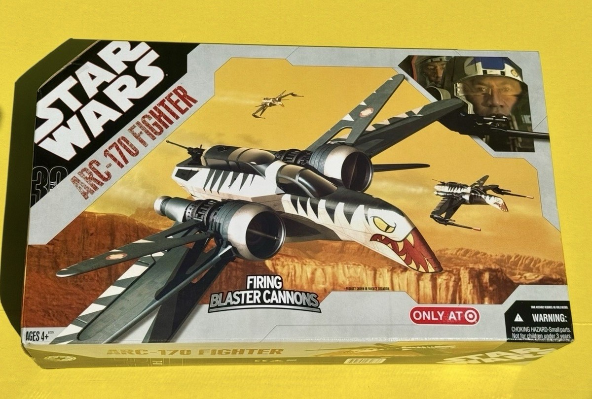 スターウォーズ ARC-170 ファイター 30周年記念版 Hasbro Star Wars Arc-170 Fighter 30th Anniversary Edition