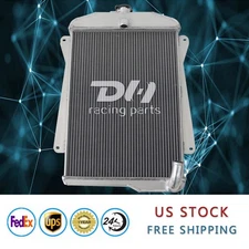 For 1940-41 Chevy Special Deluxe/Master 85/Fleetline 3.5 L6 3Rows Radiator #4041