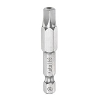 "H6 FüNfeck Bit 1/4\" Sechskant Schaft 2\" Magnetische Sicherheitsschraubendreher"