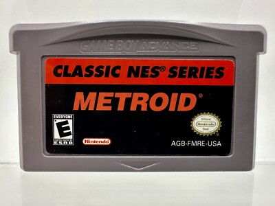 Metroid Nintendo Gameboy Advance GBA Classic NES Series