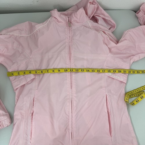 Sunice Jacket Womens Medium Pink Storm Zip Windbreaker Golf Active Light Weight - Picture 9 of 13