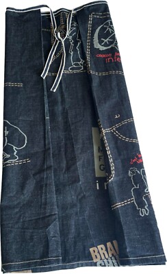 Außergewöhnlicher langer Streetwear Jeansrock Marithé und François Girbaud