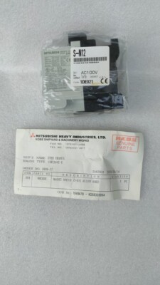 MITSUBISHI S-N12 MAGNETIC CONTACTOR 100-110V 60Hz
