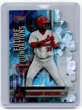 2019 Bowman's Best Future Foundations Die Cuts Atomic Refractor Elehuris Montero