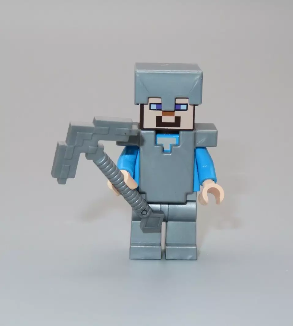 LEGO Minecraft: Steve Minifigure with Pickaxe