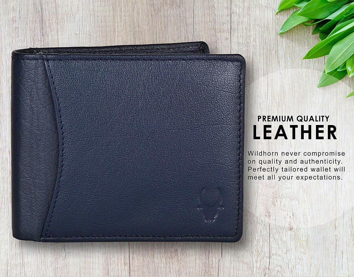 Portefeuille extra plat en cuir anti RFID HANDY | Alaskan Maker