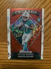 2021 Panini Rookies & Stars Crusade Circles Red #CR-27 Jaylen Waddle (RC)