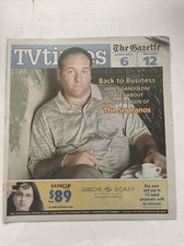 Gazette tv times march 6-12 , 2004 -canadian james gandolfini-sopranos cover