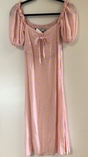 NWT Faithfull The Brand Juniper Midi Dress Luda Floral Pink Size XS US 2