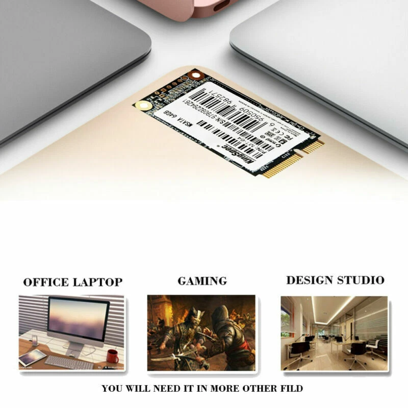 KingSpec 128G 256G 512GB 1TB mSATA MINI SATAIII 3D NAND SSD for LENOVO DELL ASUS - Bild 4 von 4