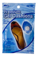 Allary Premium Gel Cushions, One Size, 1 Pair