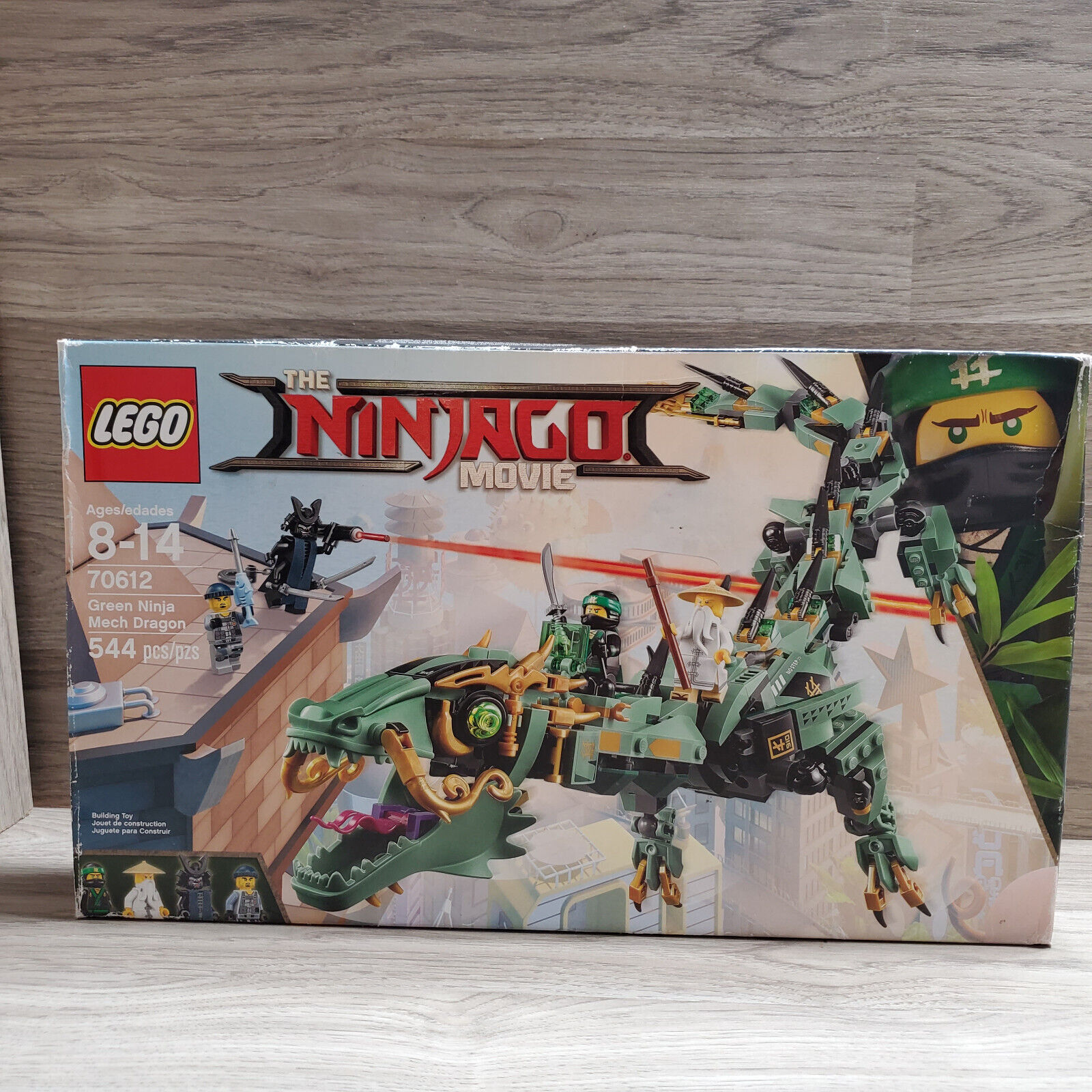 Brand New - LEGO THE LEGO NINJAGO® MOVIE Green Ninja Mech Dragon (70612)