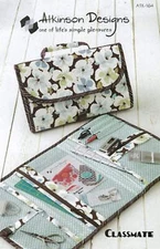 Classmate Tote Bag Sewing Pattern by Terry Atkinson of Atkinson Designs