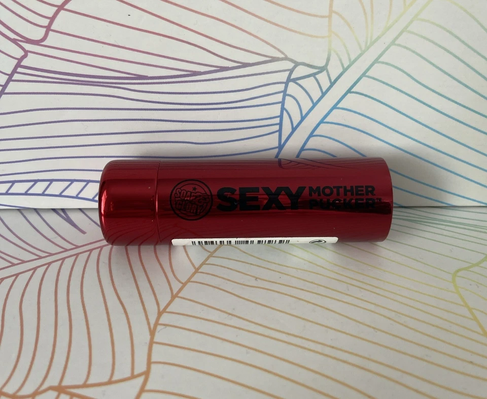 Soap & Glory Sexy Mother Pucker Satin Lippenstift YOU SAY TOMATO Brandneu & Versiegelt