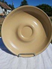 Pfaltzgraff Folk Art chip bowl / plate for chip and dip set one piece