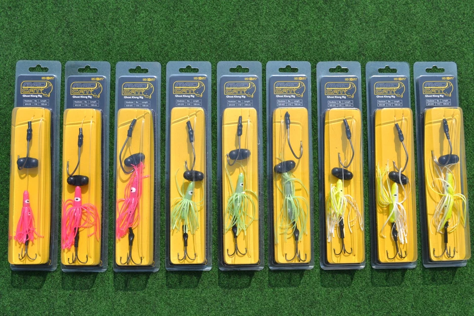 DAM Mad Cat Ghost Klong Wels Waller Rig Vorfach Naturköder auch für Norwegen