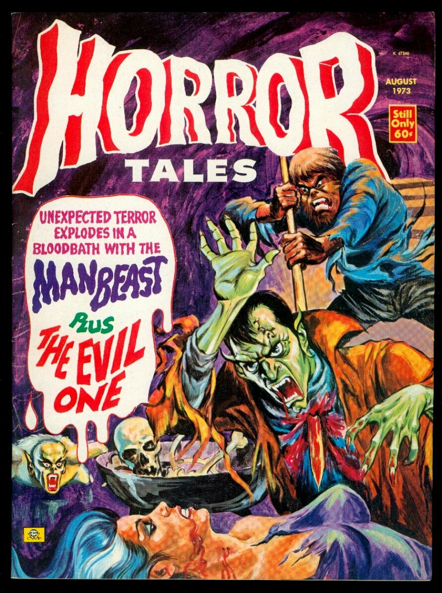 MY様⁑ Eerie Publications HORROR Tales #4 Vol 5 VFN- 7.5 | eBay