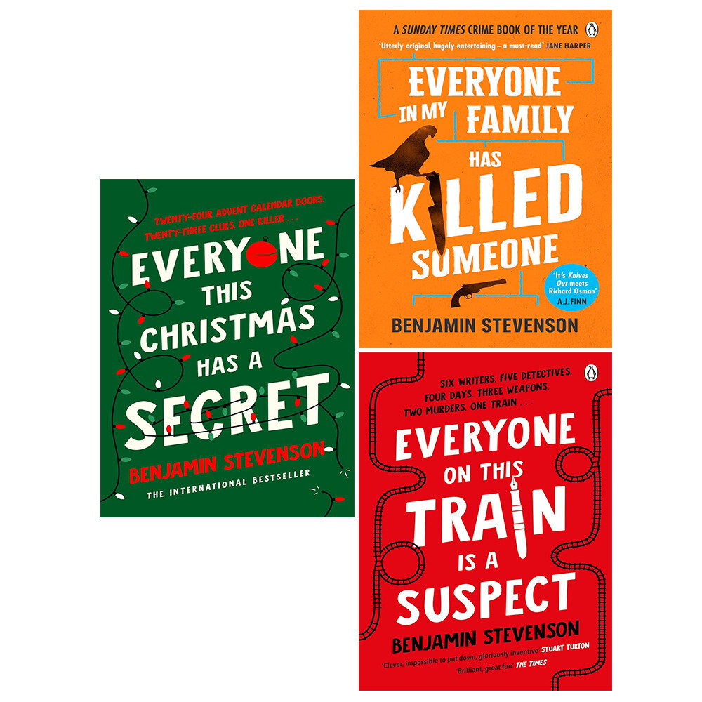 Benjamin Stevenson Collection 3 Books Set Everyone In My Family Has Killed Some