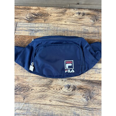 Fila Fanny Pack Waist Bag Sport Athletic Hiking Travel Crossbody Blue