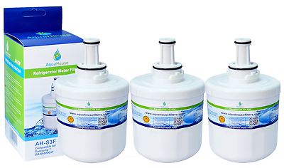 3 kompatible DA29-00003F Eis & Wasser Kühlschrank Filter passend für Samsung Aqua Pure PLUS
