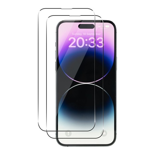 Tempered Glass Screen Protector for iPhone 15 14 13 12 11 Pro X XR XS Max Mini - Picture 2 of 7