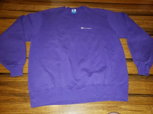 Vintage Champion Purple Crewneck 
