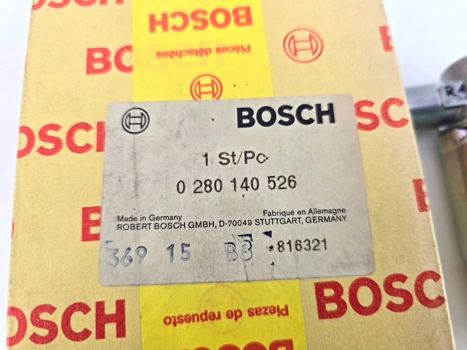 Válvula de control de ralentí original Bosch ICV IACV 0280140526 SAAB 900 900S 9000 CD Foto 2 de 4