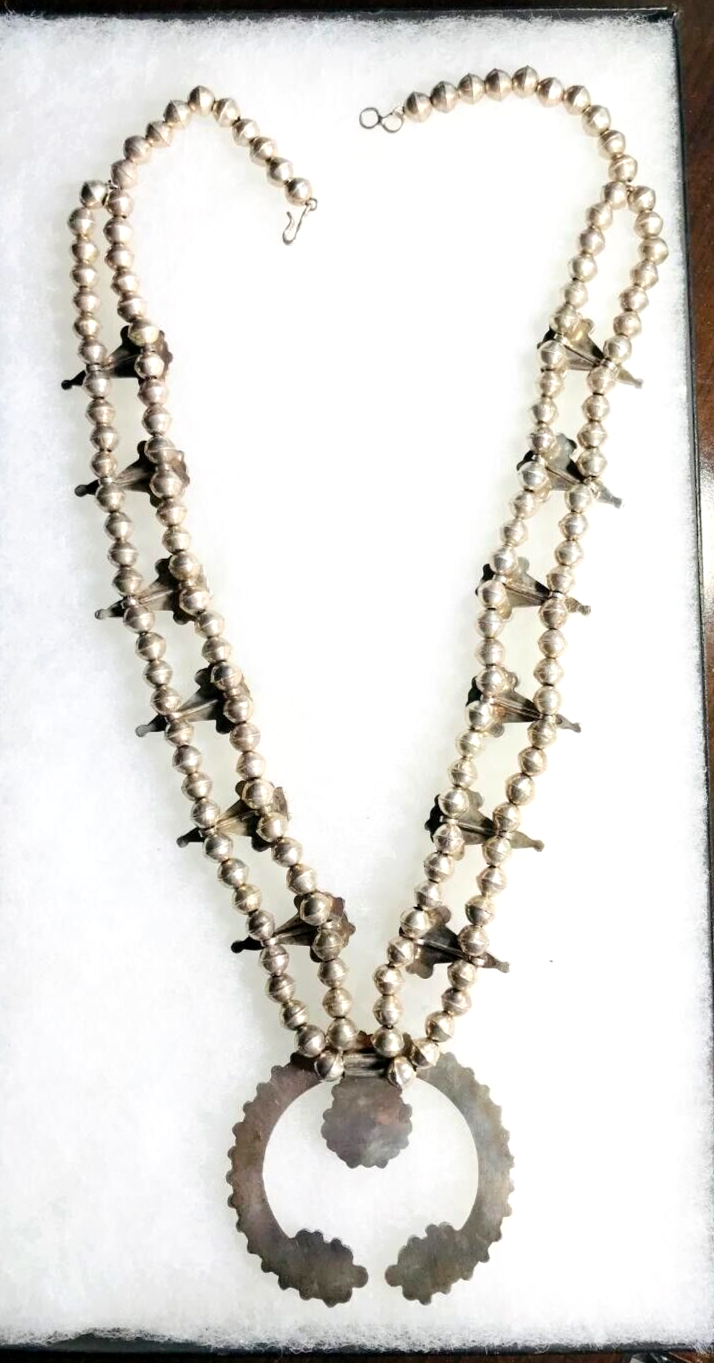 Vintage Squash Blossom Necklace eBay