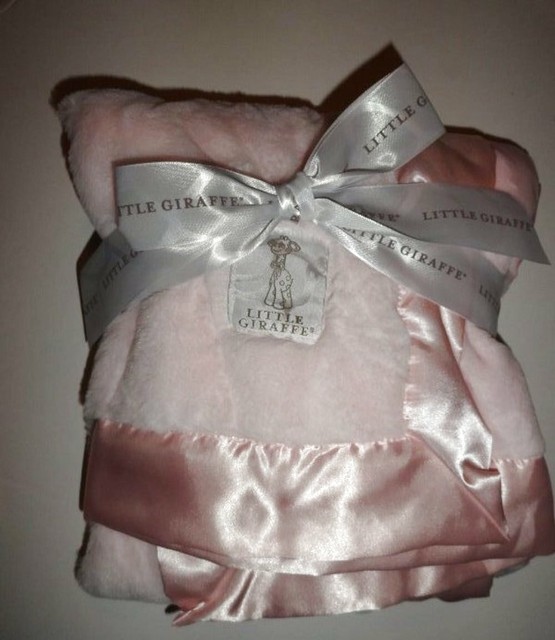 little giraffe posh mink baby blanket