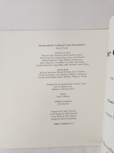 From Behind The Orange Curtain ~ Oct. 7-Dec. 31, 1995 Muckenthaler Cultural... - Imagen 5 de 12