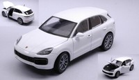 Welly 1/24 Porsche Cayenne Turbo Weiss Modellbau Statisches Modell Diecast